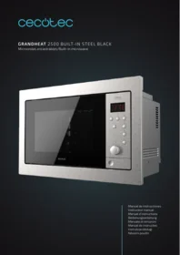 Grandheat 2500 Built In Steelblack CECOTEC