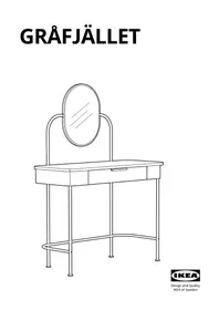 IKEA GRÅFJÄLLET 605.702.24 - Table
