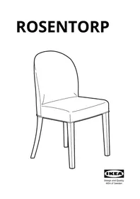 IKEA ROSENTORP 306.141.68 - Chaise