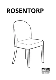 IKEA ROSENTORP 506.141.67 - Chaise