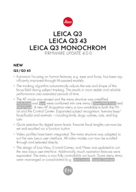 LEICA Q3 Monochrom - Camera