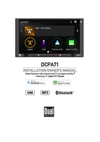 Manual DUAL DCPA71 Media player