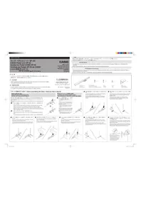 Notice CASIO PRIVIA SP-32 Instrument de musique
