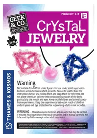 Crystal Jewelry Thames & Kosmos