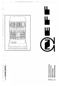 Notice NEFF S5559 Lave-vaisselle