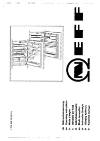 Notice NEFF KI 125 K 5605 Réfrigérateur