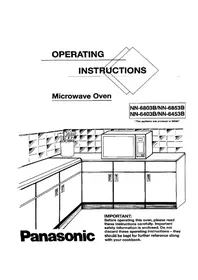 Notice PANASONIC NN-6853B Four à micro-ondes