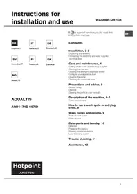 AQD1171D 697ID EU/A Hotpoint Ariston
