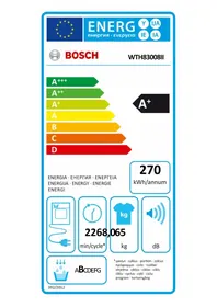BOSCH WTH83008II - Sèche-linge