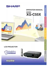 SHARP XG-C55X - Projector