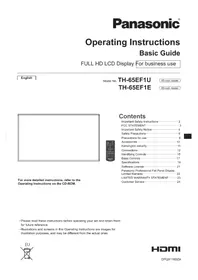 TH-65EF1U PANASONIC