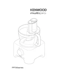 Manual KENWOOD MULTIPRO CLASSIC FP736 Food Processor