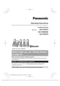 KX-TGF975 PANASONIC