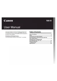 CANON NA10 - Scanner