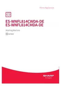 SHARP ES-WNFL814CWDA-DE - Washing machine