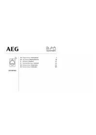 Leiðarvísir AEG LR742PX4Q þvottavél