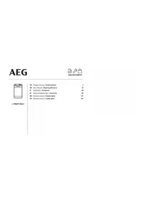 Leiðarvísir AEG LTR6P735G1 þvottavél