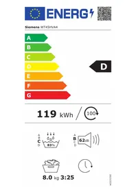 SIEMENS WT45HVA4 - Sèche-linge