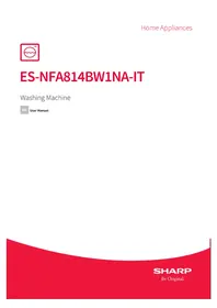 SHARP ES-NFA814BW1NA-IT - Washing machine