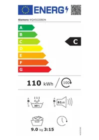 SIEMENS WQ45G2DBDN - Sèche-linge