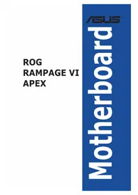 取扱説明書 ASUS ROG RAMPAGE VI APEX マザーボード