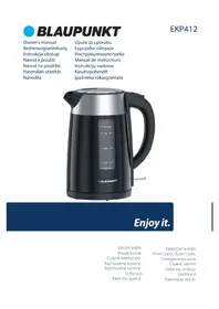 Lietošanas instrukcija BLAUPUNKT EKP412 Tējkanna
