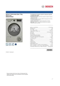 BOSCH WQG2410XGC - Sèche-linge