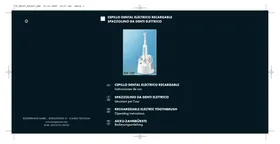 BALANCE KH 107 RECHARGEABLE ELECTRIC TOOTHBRUSH - Cepillo de dientes eléctrico recargable