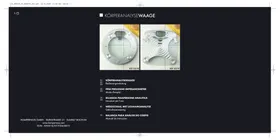 KH 5518 / 5519 BODY COMPOSITION SCALE BALANCE