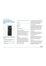 HAIER HLC1290CTB2 - Lave-linge