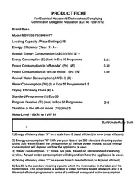 BDW203 BEKO