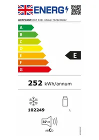 HPKF 5351 XP4UK HOTPOINT