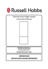 RH181TNF552E1WWD RUSSELL HOBBS