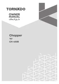 Notice TORNADO CH-400B Robot ménager