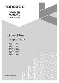 Notice TORNADO TSF-18WR Ventilateur