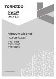 Notice TORNADO TVC-1800E Aspirateur