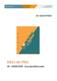 DE21-4K PRO AVMATRIX