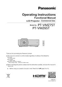 PT-VMZ6ST PANASONIC