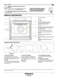 Інструкція HOTPOINT HAO 458HS B Духовка