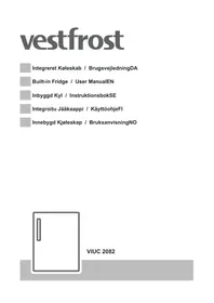 Manual VESTFROST VIUC 2082 Refrigerator