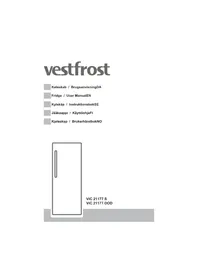Manual VESTFROST VIC 21177 S Refrigerator