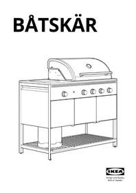 IKEA BÅTSKÄR 006.232.49 - Barbecue