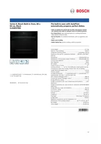 Notice BOSCH HJG852YB0I Four