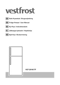 Manual VESTFROST VCF 20145 TF Refrigerator