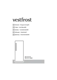 Manual VESTFROST VIC 21177 DOD Refrigerator