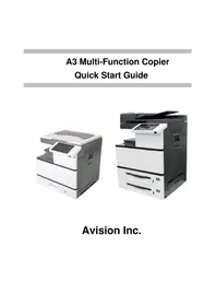 Manual AVISION AM7640I Printer