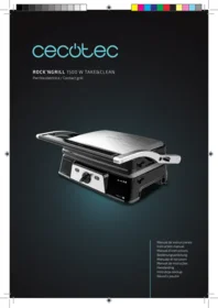CECOTEC Rockn Grill 1500 Takeclean - Washing machine