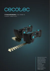 CECOTEC Titaniumsword 2120 Hand Xl - Hedge Trimmers