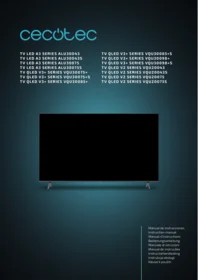 Notice CECOTEC TV QLED V3 SERIES VQU30098 Televisie