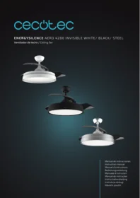 Notice CECOTEC VENTILADOR DE TECHO ASPAS RETRACTILES Fopspenen